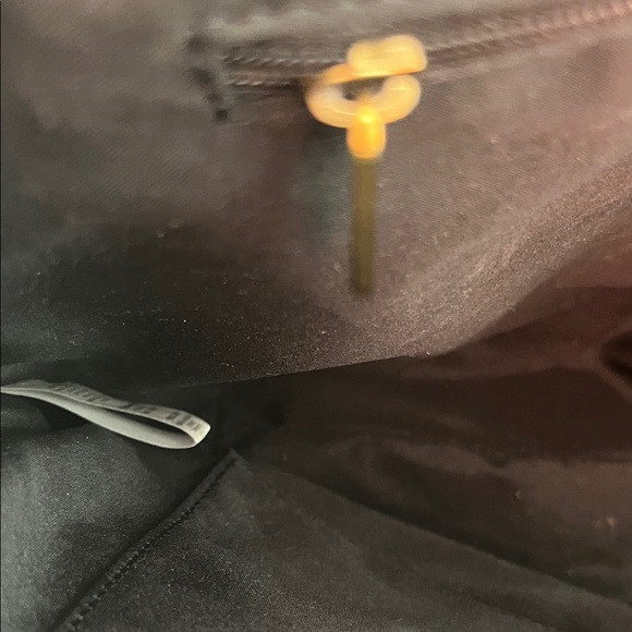 Fossil Black and Brown Leather Patterned Backpack - Picture 9 of 11